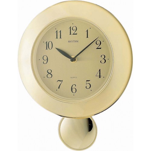 Rhythm(Japan) Pendulum Value Added Wall Clock